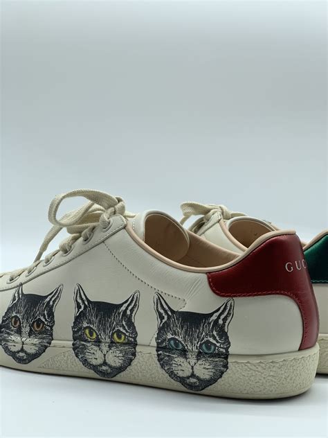 pink gucci shoes with cat|Gucci ace mystic cat stockx.